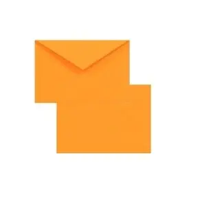 zarf turuncu renkli mini 7x9 cm 200 adet