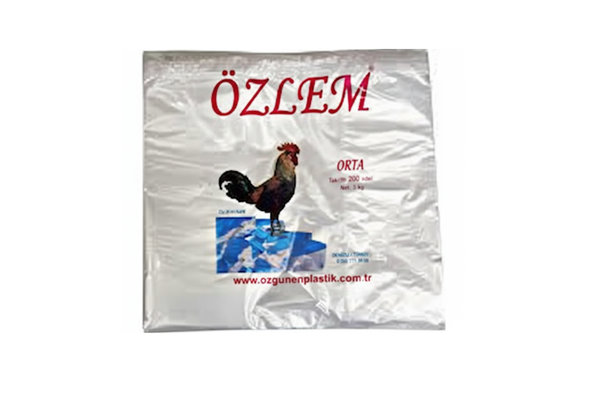 Özlem hışır atlet poşet orta boy 5 kg